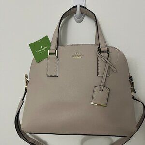 NWT Kate Spade Lottie Handbag in Tusk (dusty pink)